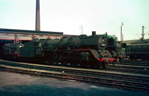 03 077 und 78 094 im BW Köln Deutzerfeld, 1966