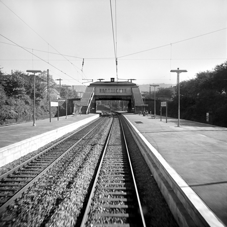 Haltepunkt Wuppertal-Sonnborn, 02.10.1971