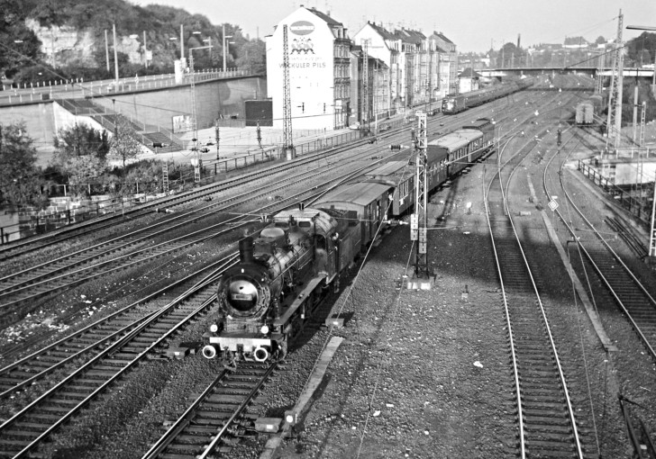 55 2738 Einfahrt Wuppertal-Oberbarmen, 02.10.1971