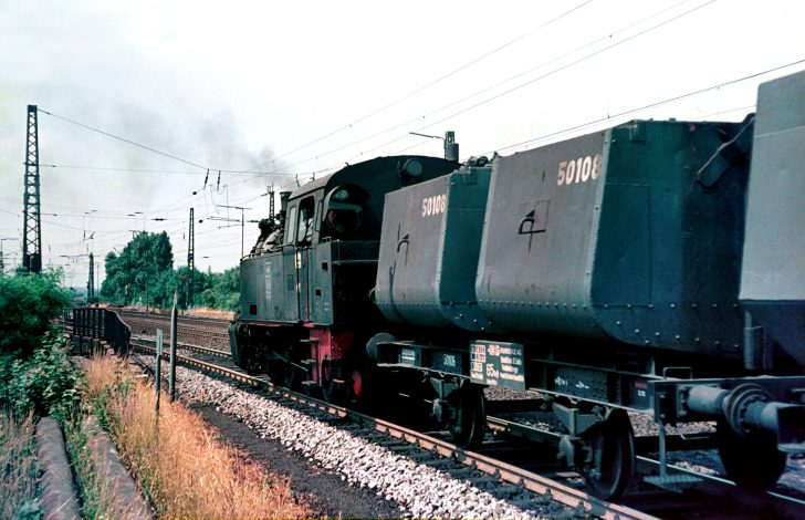 Werksbahn mit Jung Dt der Ruhrkohle AG, 09.1973