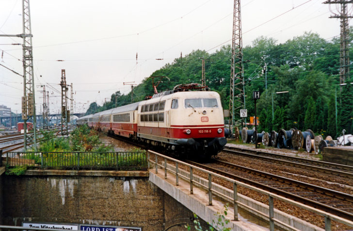103 118-6 in Wuppertal-Vohwinkel, 07.1987