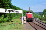 212 264-6 vor der Abfahrt in Wuppertal-Beyenburg, 24.05.1990