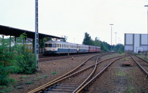 ESA 815 711-7 Gesellschaftssonderzug des Heimatvereins Vohwinkel in Güldenwerth, 04.09.1994