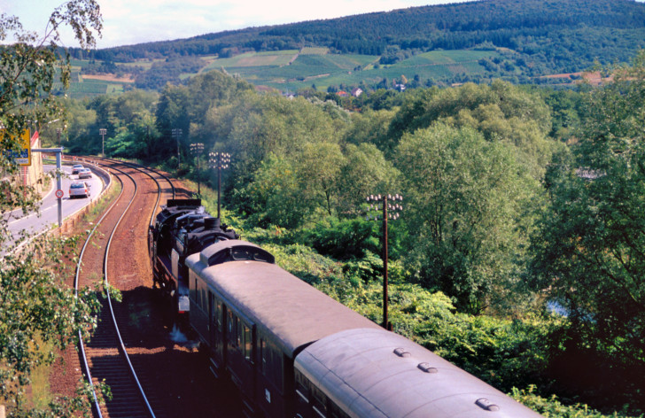 62 015 Nostalgie-Ahrtal-Express Ausfahrt Heimersheim, 28.09.1996