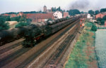 043 131-2 mit Güterzug durch Salzbergen, 07.1973