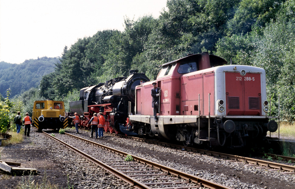 Betriebsamkeit in Beyenburg, 10.09.1994
